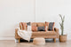 CASA BOHO BOHEMIAN MID CENTURY MODERN RETRO RUSTIC FARMHOUSE ECLECTIC STYLE EXTRA LONG LUMBAR PILLOW LONG CUSHION COVER PILLOWCASE SHAM WOOL COTTON TRENDY HOME DECOR STYLING DECORATIVE THROW PILLOW LIVING ROOM SOFA COUCH ACCENT CHAIR NURSERY CRIB BEDROOM BED BLACK ORANGE RUST WHITE TAN BEIGE TASSELS FRINGE POPCORN