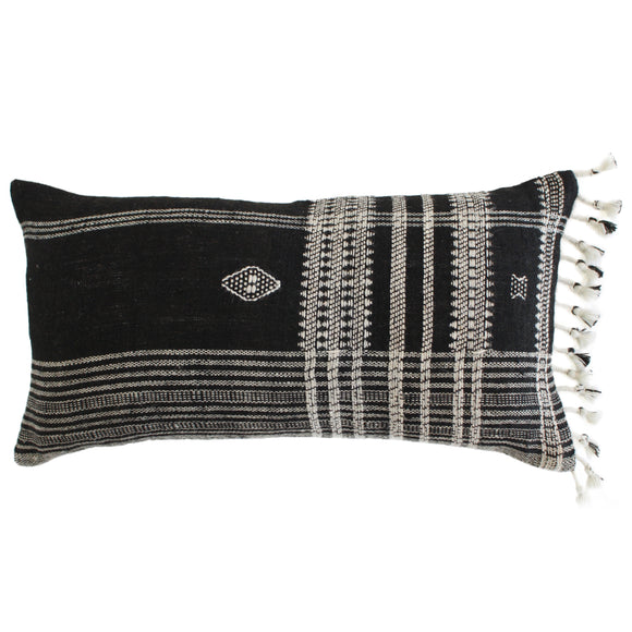 casa boho decorative throw pillow decorative lumbar pillow cover bolster pillow black throw pillow wool decor pillow wool pillow tassel pillow indie pillow cover indie decor bohemian decor boho home decor earthy home decor earthy decor bohemian pillows bedroom pillows boho bedroom decor tassel pillow tassels 100% wool throw pillow black bhujodi pillow wabi sabi decor pillows japandi decor pillows japandi home decor wabi sabi home decor wabi sabi pillows japandi pillows japanese decor