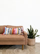 Casa Boho decorative lumbar pillow cover bohemian lumbar pillow decorative throw pillow fringe pillow colorful pillow rainbow pillow tassels pillow boho chic style boho bedroom living room decor boho home decor trendy decor modern decor midcentury modern eclectic decor