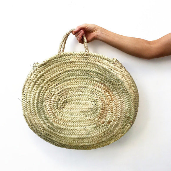 casa boho beach tote bag handbag shopping vacation travel getaway tropical island palm tree leaf woven straw handle accessories