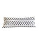 Casa Boho lumbar pillow black and white monochrome decor mudcloth mud cloth pillow geometric designs aztec indian tribal long lumbar pillow long pillow simplistic home minimalist home simple design neutral colors black pillow black decor black and white decor modern boho bohemian nordic decorations nordic home japandi style bedroom living room sofa couch woven nook bolster pillow african mud cloth bedroom nursery