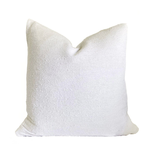 moroccan pom pom pillow hand spun cotton fabric classic pillow cover neutral throw pillow cover soft decorative pillow white throw pillow cover ivory pillows woven pillows