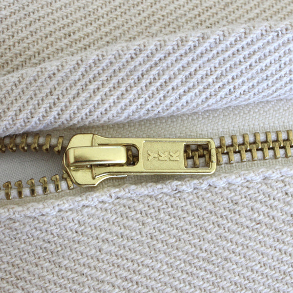 gold metal YKK zipper high quality zipper sturdy zipper heavy duty zipper high quality zipper closure smooth zipper