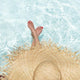 oversized floppy straw hat pool sunny day sun hat bohemian boho hat with fringed edges water relaxation